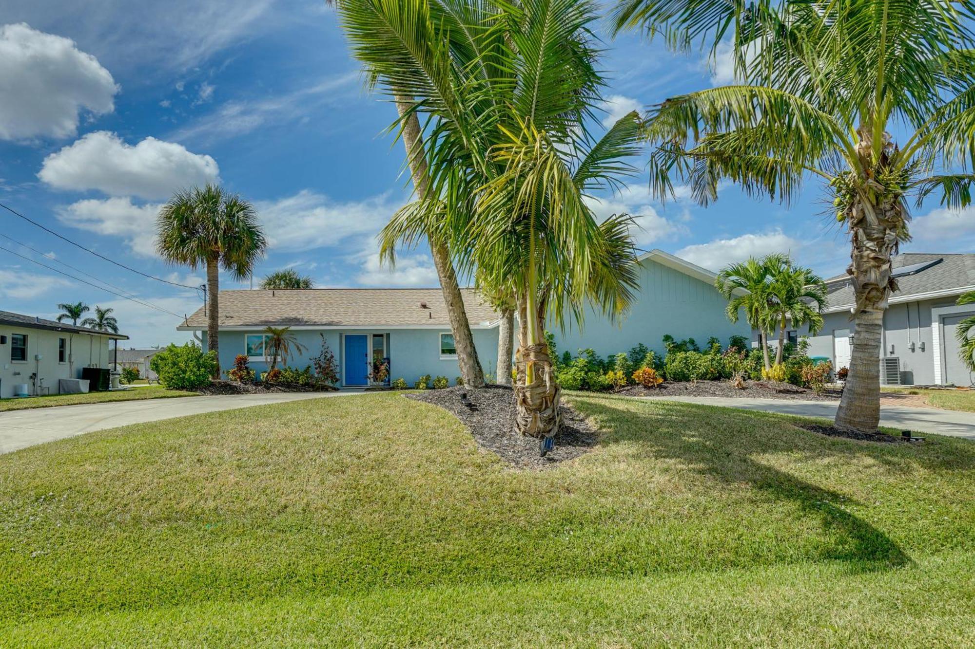 Beachy Cape Coral Home - Swim, Fish, Boat! Exterior foto